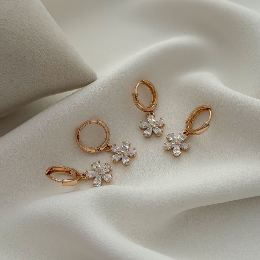 گوشواره ژوپینگ کد 3535